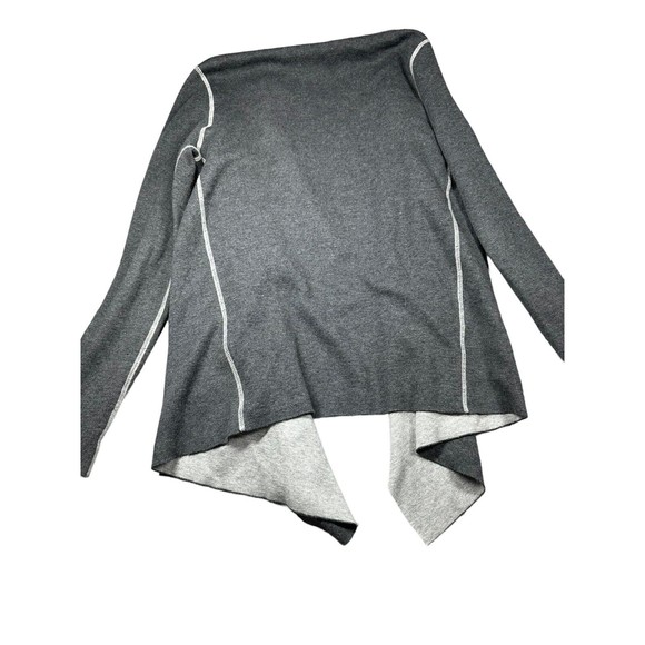 Michael Stars cozy Cotton Silk Blend‎ open cardigan sweater size XS Gray - Picture 2 of 7